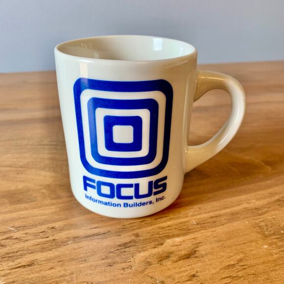 Focus Informational Services Coffee Mug Cup Promotional Advertising Technology - Picture 2 of 10
